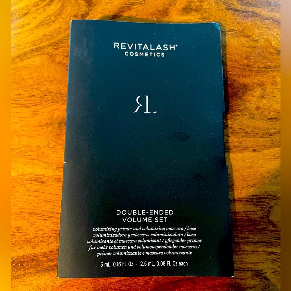NEW Revitalash mascara double-ended volume set